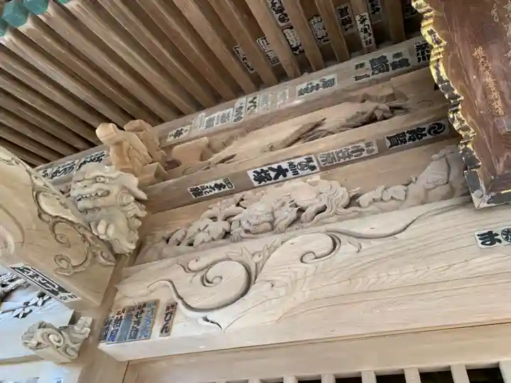 海南刀切神社の芸術