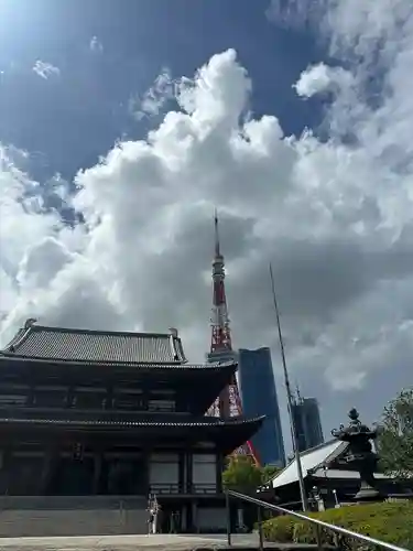 増上寺の景色