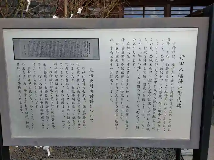 行田八幡神社の歴史