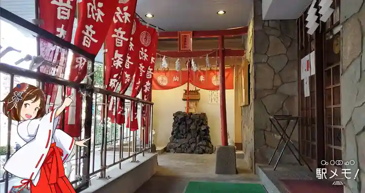 初音森神社の本殿・本堂