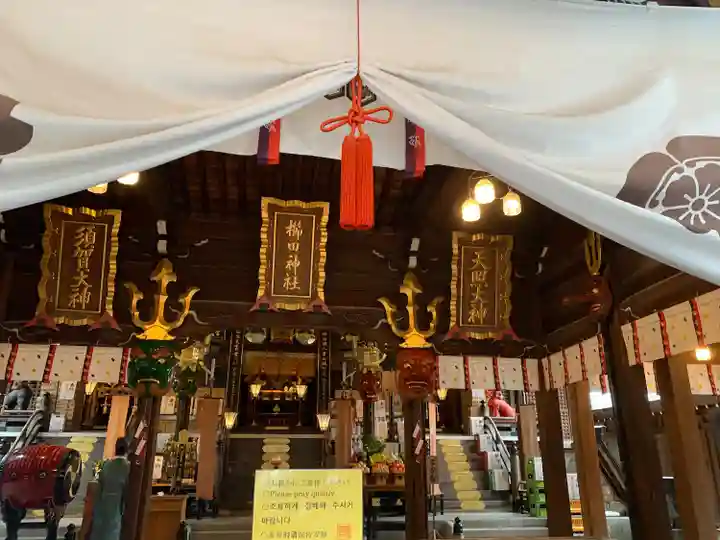 櫛田神社の本殿・本堂