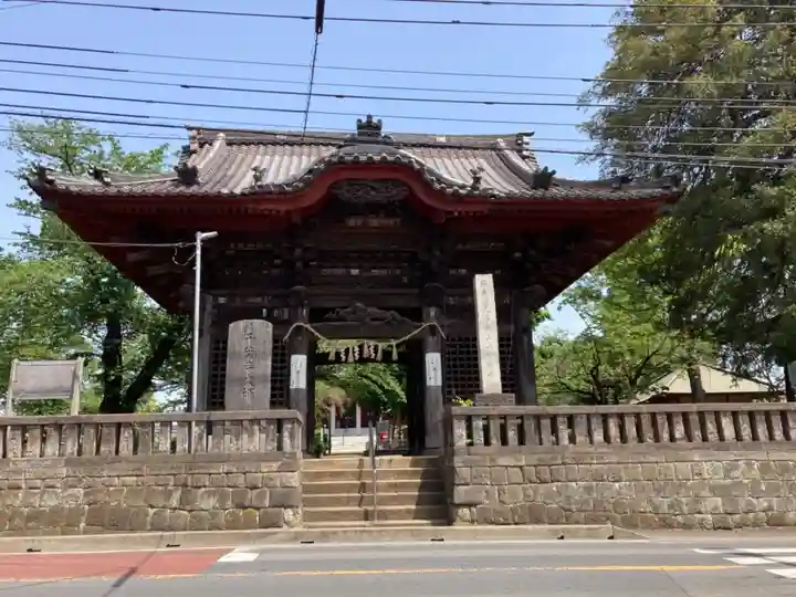 千葉寺の山門・神門