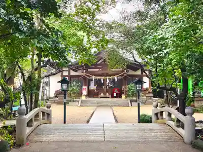 萱津神社の本殿・本堂