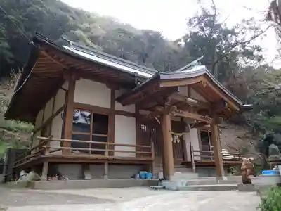 雷命神社の本殿・本堂