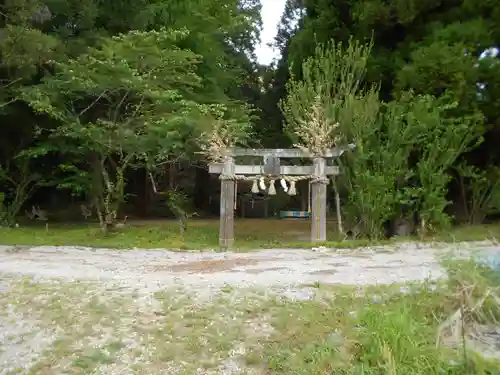 一ノ瀬阿蘇神社の鳥居