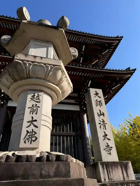清大寺(越前大仏)(福井県)