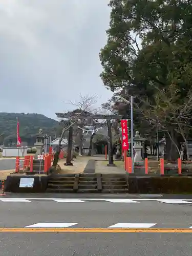 下里神社の鳥居