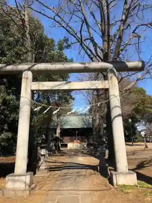 熊野神社の鳥居