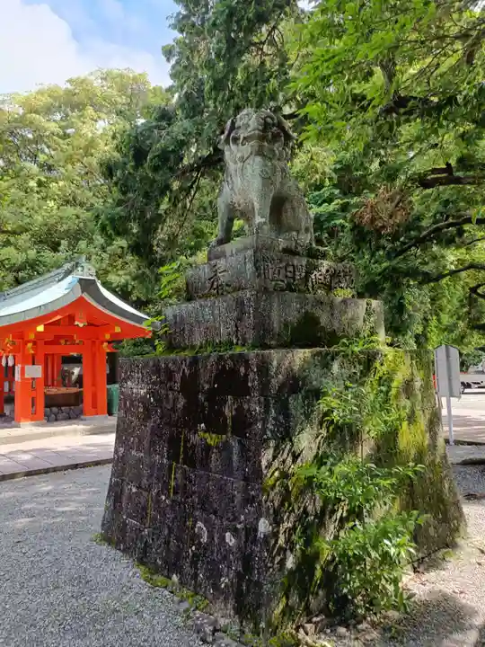 熊野速玉大社の狛犬