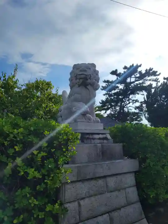 森戸大明神(森戸神社)の狛犬
