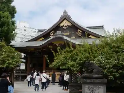 湯島天満宮の本殿・本堂