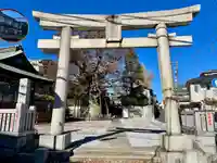 白山神社の鳥居