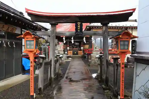 大鏑神社の鳥居