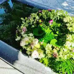 宮地嶽神社の手水