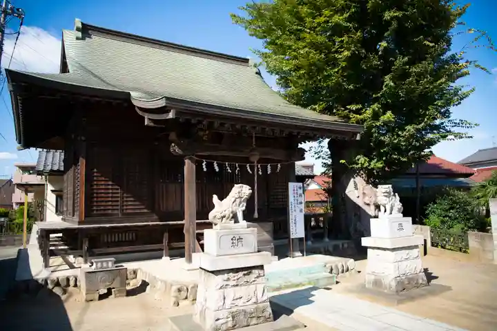 神明神社の本殿・本堂