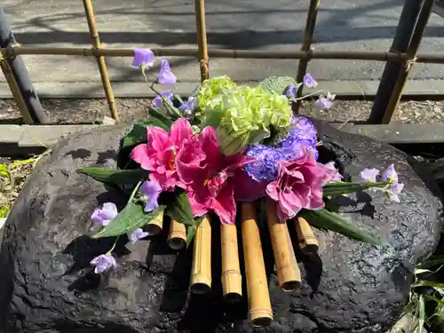 新琴似神社の手水舎