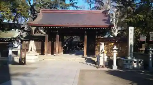 川口神社の山門・神門