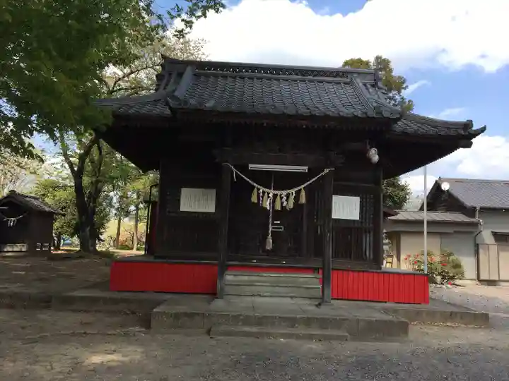 諏訪神社の本殿・本堂