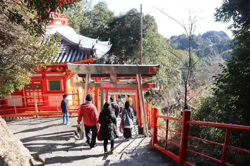 朝護孫子寺の鳥居