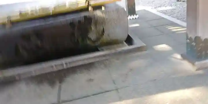 尾山神社の手水舎