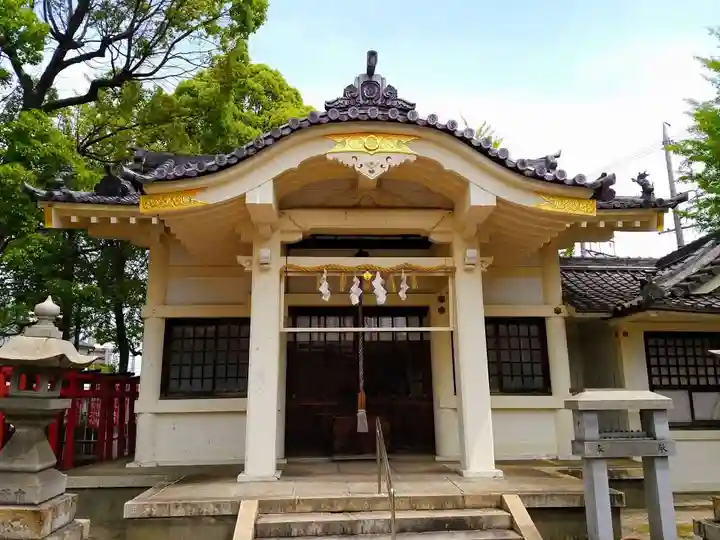 西古渡神社の本殿・本堂