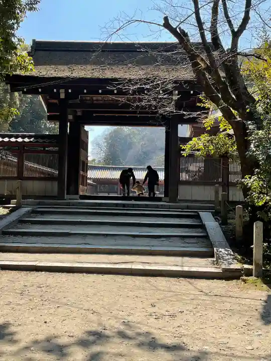 石清水八幡宮の山門・神門