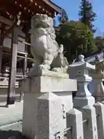 三輪神社の狛犬
