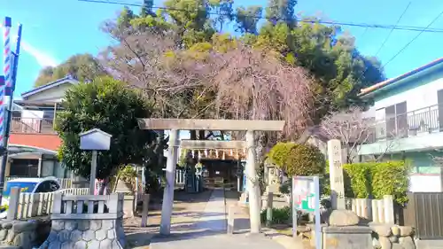 神明社（露橋神明社）の鳥居