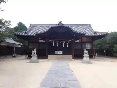 八幡神社の本殿・本堂