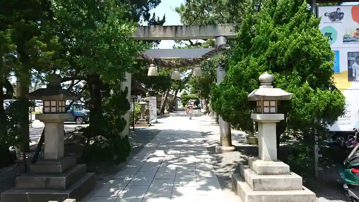 森戸大明神(森戸神社)の塔