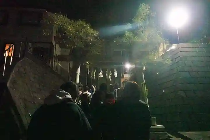 八幡神社の初詣