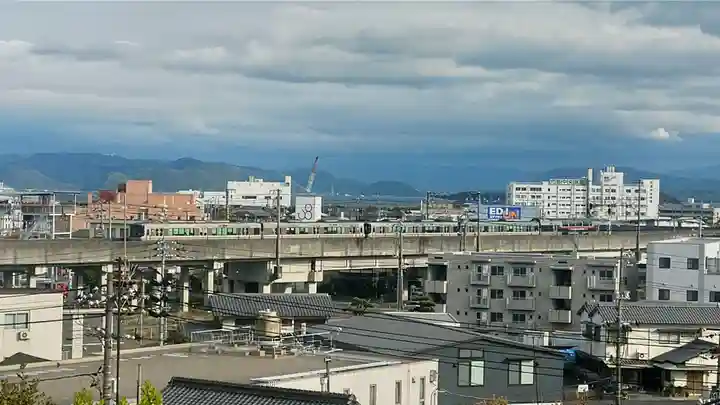 小川八幡宮の周辺