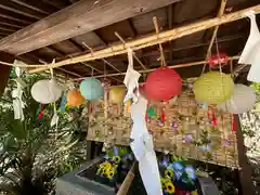 四倉諏訪神社の手水