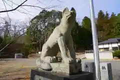 山津見神社の狛犬