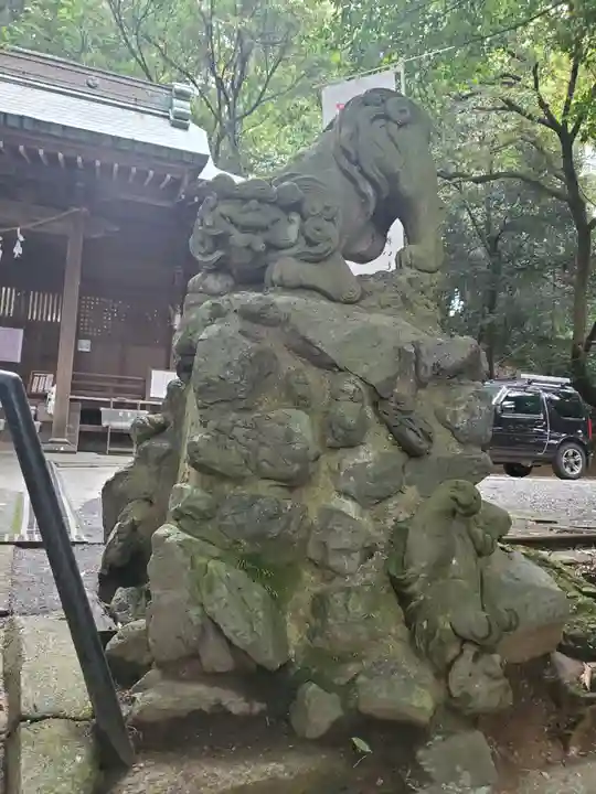 十二所神社の狛犬