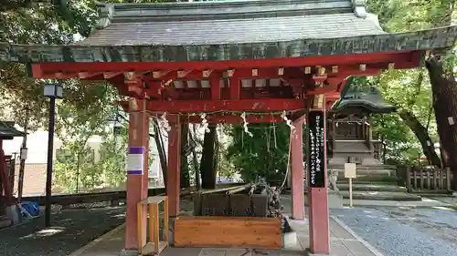 金王八幡宮の手水舎