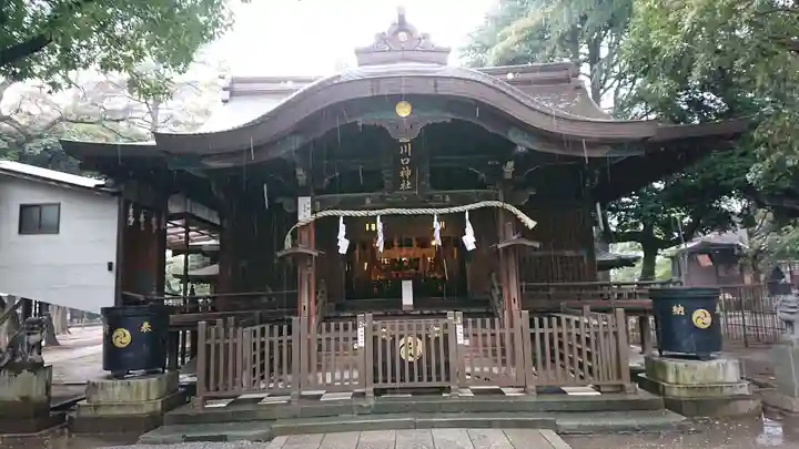 川口神社の本殿・本堂