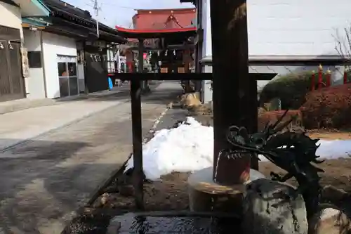 大鏑神社の手水