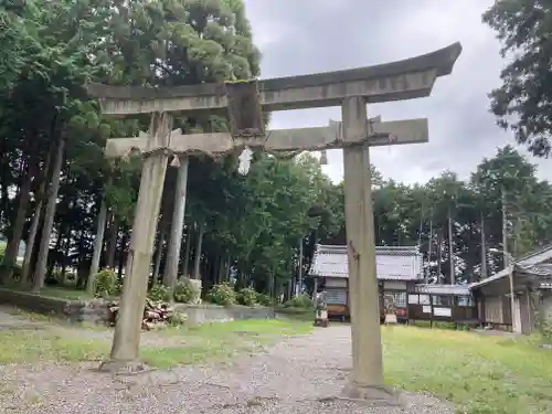 大領神社の鳥居