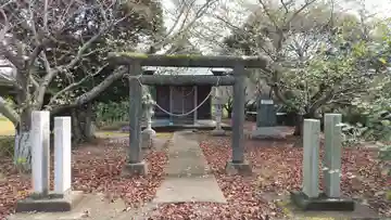 神明神社の鳥居