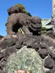 胡録神社の狛犬