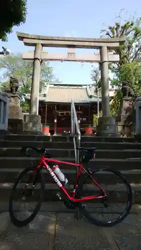 岩淵八雲神社の鳥居