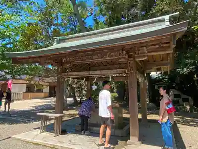 大洗磯前神社の手水舎