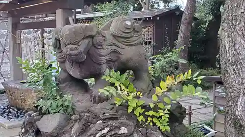 菊田神社の狛犬