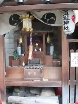 松原道祖神社の本殿・本堂