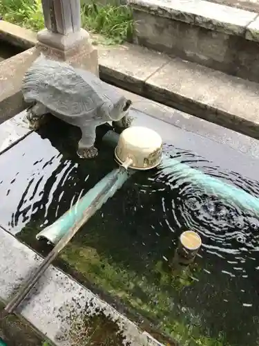 嚴島神社の手水舎