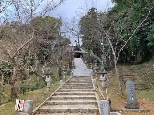 吾妻神社の景色