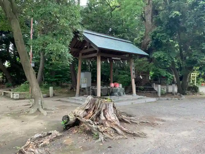 蒲神明宮の手水舎