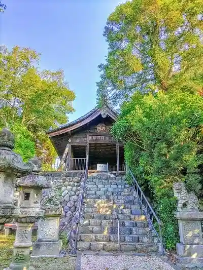 奥津神社の本殿