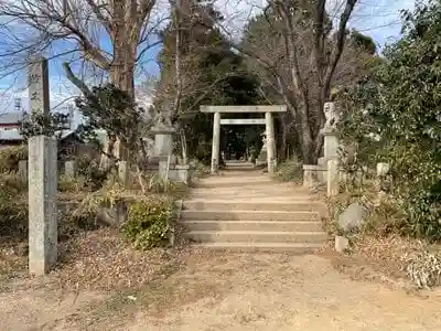 敏太神社の鳥居